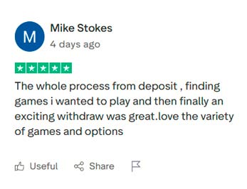 Mike Stokes’s review of Spin Casino
